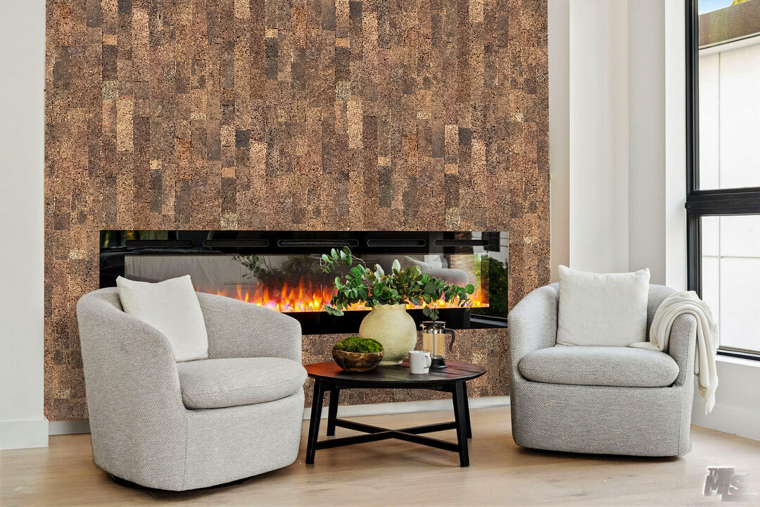 Cork Brick Wall Tile for Feature Walls, Bath, Living Room